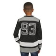 thumbnail image 5 of Dogg Supply by Snoop Dogg Boys' Long Sleeve V-Neck Mesh Hockey Jersey, Sizes 4-18, 5 of 5