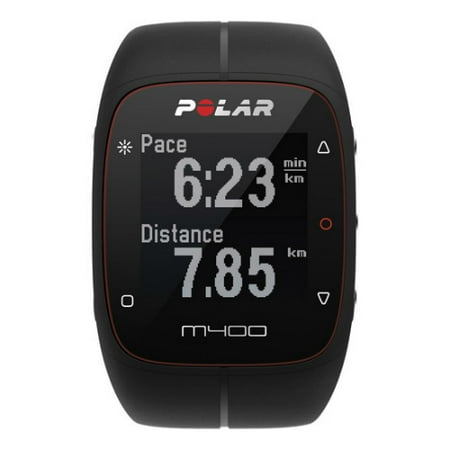Polar M400 GPS Running Watch, Black - Walmart.com