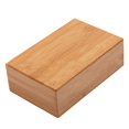 thumbnail image 1 of 1PC Natural Bamboo Yoga Brick Yoga Dance Training Practice Auxiliary Tool Wooden Brick for Home Fitness, 1 of 3