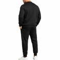 thumbnail image 4 of Aofany Mens Tracksuit 2 Piece Jacket Sets Mens Full Zip Up Sweatshirt and Pants Suits Sport Fitness Casual Outfits, 4 of 7