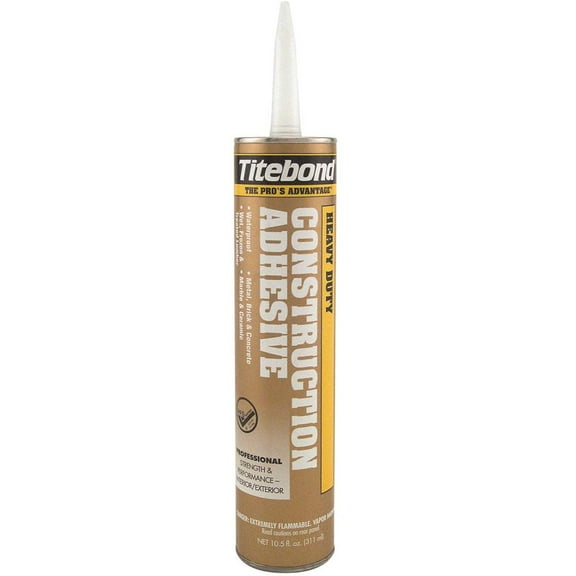 Titebond Construction Adhesive,10 fl oz,Cartridge 5261