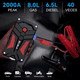 thumbnail image 2 of Arrancador De Batería De 2000A Belug 21800mah Negro/Rojo, 2 of 5