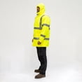 thumbnail image 2 of Timco - Hi-Visibility Parka Jacket - Yellow (Size XXX Large - 1 Each), 2 of 5