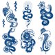 thumbnail image 1 of Tatuajes Removibles 3/6/8/12PCS Dreamcatcher Temporales/semipermanentes Impermeable Brazo, 1 of 9