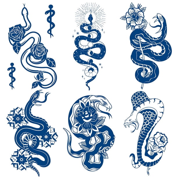Tatuajes Removibles 3/6/8/12PCS Dreamcatcher Temporales/semipermanentes Impermeable Brazo