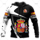 thumbnail image 3 of Sudadera con capucha con emblema nacional de Perú para hombre, ropa con estampado 3D de la bandera de España, México y Brasil, sudaderas casuales de moda Harajuku y2k, 3 of 5