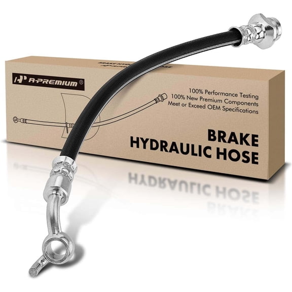 A-Premium Rear Passenger Brake Hydraulic Hose Compatible with Nissan Models - Altima 2002-2006, Maxima 2004-2008 - Replace# 462108J011