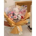 thumbnail image 2 of Sanrio Plush Bouquet,Cute Cartoon Stuffed Flower Gift for Valentine's Day,Graduation,Birthday,Perfect Present for Sanrio Fans, 2 of 2