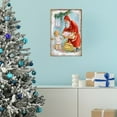 thumbnail image 2 of 12x8 Inch Vintage American Santa Claus Tin Wall Art for Christmas - Unframed Retro Metal Decor Perfect for Enhancing Holiday Atmosphere in Living Rooms or Offices, 2 of 6