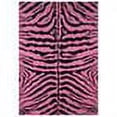 thumbnail image 2 of Fun Rugs Fun Time Collection Zebra Skin-Pink Area Rug-Size:51" x 78", 2 of 2