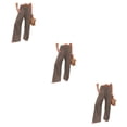 thumbnail image 4 of Pantalones Qarigey Mujer verano primavera color sólido largo suelto Casual pierna ancha, 4 of 6