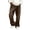 Brown, variant on QQZ Wide‑Leg Baggy Jeans For Men, Stretchy Boyfriend Denim Pants, High‑Waisted Trendy Black‑Wash Casual Mens Wide‑Leg Denim Pants For All‑Season Daily Party And Street Wear