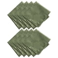 thumbnail image 1 of Elrene Home Fashions Juego De Servilletas De Tela De Damasco Jacquard Con Hojas Tejidas Elegantes Para Otoño/Cosecha/Acción De Gracias, 17" X 17", Paquete De 8, Color Oliva, 1 of 5