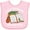 AD-Pink, variant on Inktastic Future Bookworm Like My Mom Boys or Girls Baby Bib