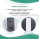 thumbnail image 2 of Universal Ceiling Fan Remote Control Kit 40W 6-Speed Timing Function Replacement Remote for DC Ceiling Fans & Lights, 2 of 5