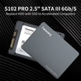 thumbnail image 7 of fanxiang S102 Pro 500GB 2.5" SSD Internal Hard Drive, SATA III 6Gb/s, Up to 560MB/s, Aluminum Alloy Shell, 3D NAND TLC, 7 of 7