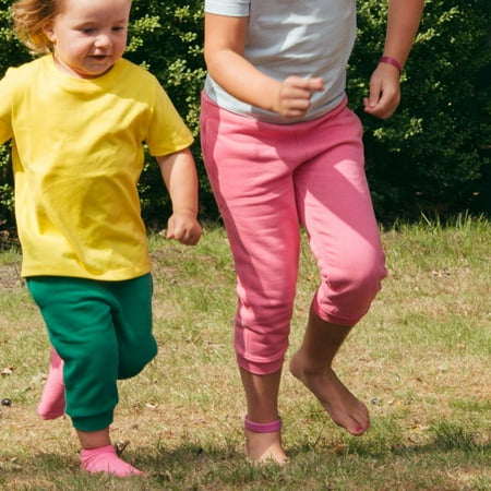 Kids Crop Fleece Jogger - 2 Year, pink