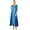 Blue, variant on Bimba Women Classic Anarkali Kurti Long Kurta 3/4 Sleevle Top Ethnic Blouse