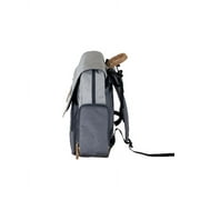 iPack Infant Unisex Carry All Backpack, Gray, 13 x 11.4 x 6.3