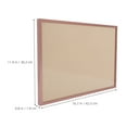 thumbnail image 2 of OFFIGAM Poster Frame Brown Simple Design 1Pack for General Users, 2 of 6