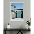 thumbnail image 6 of Kate and Laurel Sylvie Palm Springs King Framed Canvas Wall Art by Rachel Bolgov, 18x24 White, Coastal Palm Tree Photography Wall Art, 6 of 6
