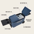 thumbnail image 6 of Coleman Flex 'N Go 62 QT Cooler, Large Portable Cooler for Camping, Sapphire, 6 of 7
