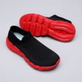 thumbnail image 2 of LASUDRAA Women Walking Shoes Casual Slip on Tennis Sneakers Comfort Athletic Gym Shoes for Ladies, 2 of 6