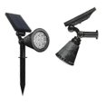 thumbnail image 4 of Solar Powered Landscape Spotlights Solar Walkway Lighting For Backyard Garden Pathway Driveway Path Wall Pool Patio Decor Warm White 2 Pack Bright Sol, 4 of 4