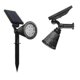 thumbnail image 4 of Solar Powered Landscape Spotlights Solar Walkway Lighting For Backyard Garden Pathway Driveway Path Wall Pool Patio Decor Warm White 2 Pack Bright Sol, 4 of 4