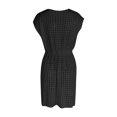 thumbnail image 4 of onlyliua Plus Size Dresses for Curvy Women Sleeveless V-Neck Solid Cutout Tank Dresse Summer Fashion Loose Fit Summer Fashion Linen Active for Photos Seasonal Discounts, 4 of 5