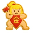 thumbnail image 5 of Heroic Kintaro Figure Cookie Cutter - 4x3.6" Kids Party Kitchen Tool, 5 of 7