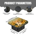 thumbnail image 2 of Hitch Cover Fits For 2-Inch Hitch,Adorable Corgi Among Golden Sunflowersrubber Trailer Hitch Cover Tube Plug Insert,Car Exterior Accessories, Receiver Tube Hitch Plug, 2 of 5