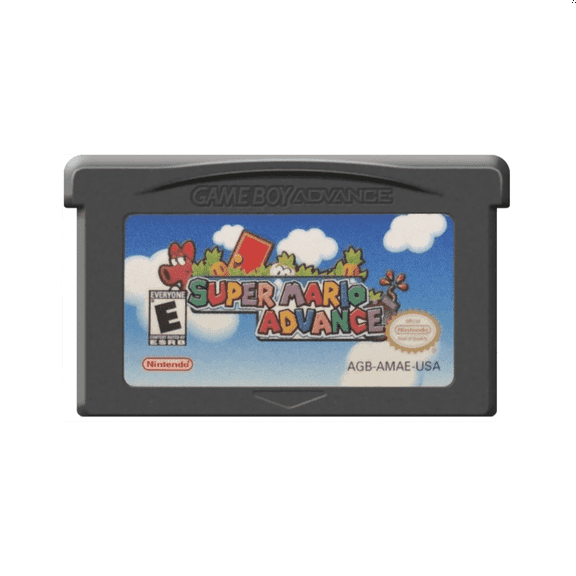 Super Maro Advance North America Version, Game Boy Advance Cartridges