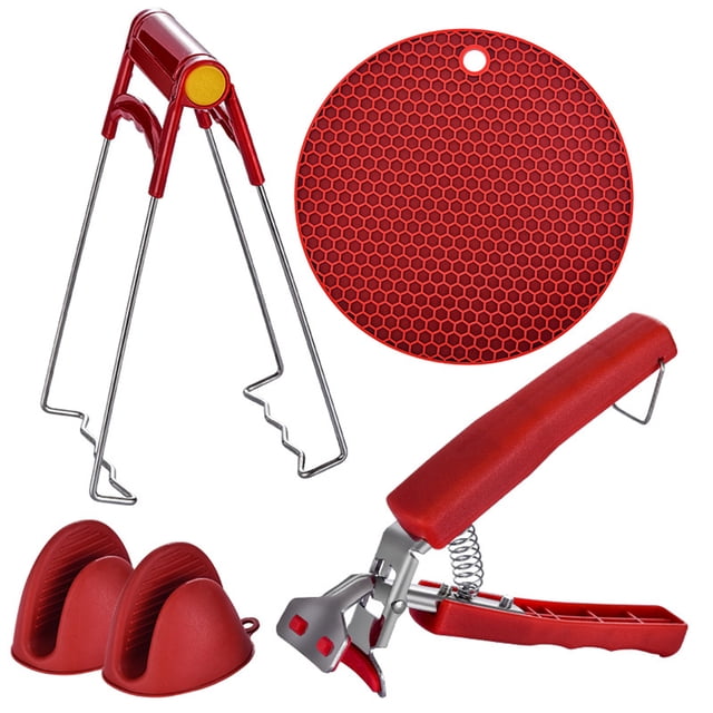 VALINK Kitchen Anti-Scalding Set for Moving Hot Plate or Bowls Heat Resistant Kitchen Accessories 3/4/5 Pack