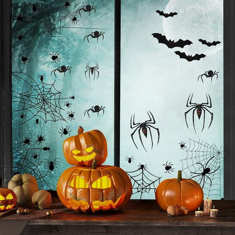 Halloween Window Clings  Easy Halloween Decor Idea