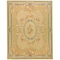 thumbnail image 1 of Due Process Stable Trading Aubusson Versailles Gold & Blue Area Rug, 4 x 6 ft., 1 of 1