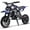 50cc Blue, variant on SAY YEAH 50CC Dirt Bike,Off-Road Gas Mini Bike for Kids & Teens up to 180lbs,25MPH Top Speed,Pull Start Engine