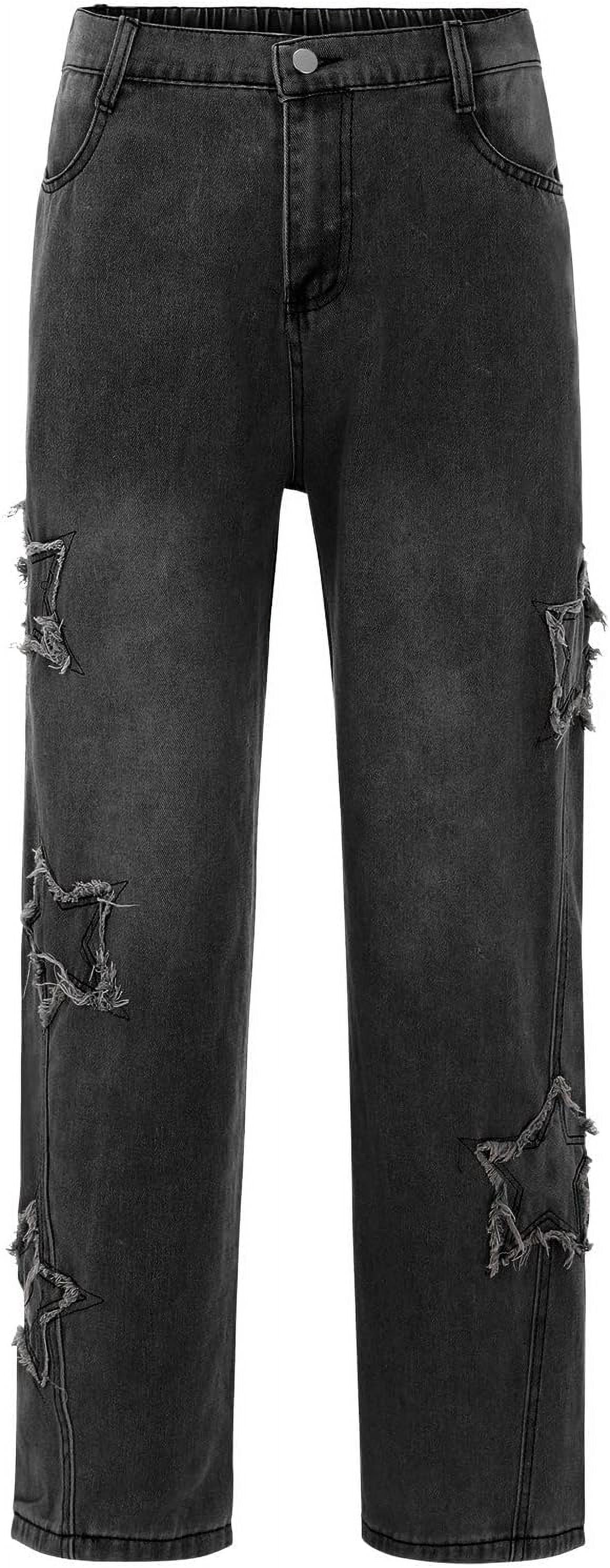 Casual Wide Leg Pants Women High Waisted Baggy Jeans Y2K Casual Wide Leg Pants Women High Waisted Baggy Jeans Y2K