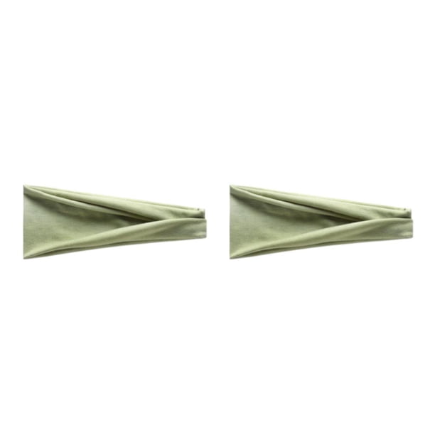Bandas Elásticas Yuarrent Para El Cabello Alta Elasticidad Absorción Del Sudor 27 Verde Manzana 1