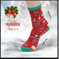 thumbnail image 5 of Gilbin Adult Festive Colorful Christmas Holiday Sweater Socks Pack, 12 Designs, Size 9-11, 5 of 12