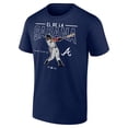 thumbnail image 2 of Men's Ronald Acu-a Jr. Navy Atlanta Braves Player Swing T-Shirt, 2 of 4
