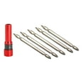 thumbnail image 3 of Adaptador de enchufe, llave de impacto, broca de fijación, puntas de destornillador de 1/4 para carpinteros Con 5 bits, 3 of 8