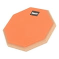 thumbnail image 2 of Labymos 8-Inch Silent Drum Practice Pad Rubber Quiet Snare Drum Pad for Beginners Students, 2 of 8