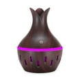 thumbnail image 3 of Agiferg 300ml LED Essential Oil Diffuser Humidifier Aromatherapy Wood Grain Vase Aroma, 3 of 9