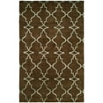 thumbnail image 2 of K2 Floor Style Portfolio Java Brown Hand Made Wool & Silkette™ Area Rug, 2 of 2
