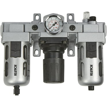 Klutch Air Compressor Filter–Regulator–Lubricator Combo, 1/2in., 106 CFM