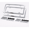 thumbnail image 2 of Porta Placas de Aluminio Cromado 2 Piezas | Marco para Placa de Auto con Tornillería | Ajuste Universal, 2 of 3