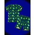 thumbnail image 3 of WIBACKER Boys Pajamas 3D Printed Dinosaur Short Sleeves 2-Piece Toddler PJs Set Kid Sleepwear Summer Jammies, 3 of 8