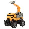 thumbnail image 3 of Camión de juguete con control remoto, 1:43 Control remoto eléctrico Vehículo de ingeniería con control remoto Vehículo tractor con control remoto Probado profesionalmente, 3 of 8