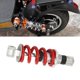 thumbnail image 4 of Amortiguador De Motocicleta, Amortiguador De Suspensión De Resorte Ajustable A Prueba De Herrumbre Universal 150 Mm Rojo Para Ciclomotor Scooter Eléctrico, 4 of 7